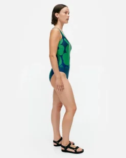 Marimekko Agnetha Unikko Swimsuit<Woman Swimwear