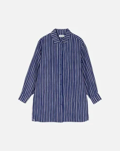 Marimekko Akviferi Piccolo Linen Shirt<Woman Tops & Tunics