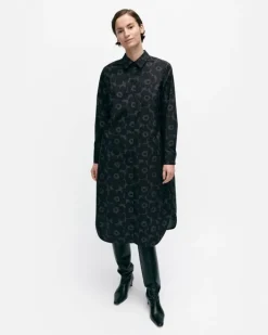 Marimekko Askare Mini Unikko Cotton Poplin Dress<Woman Dresses
