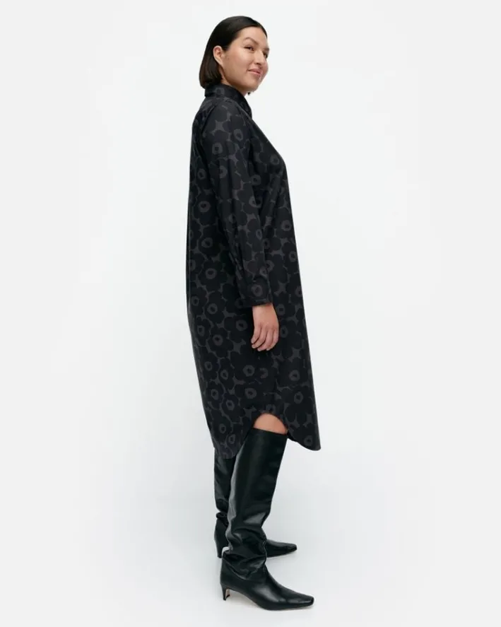 Marimekko Askare Mini Unikko Cotton Poplin Dress<Woman Dresses