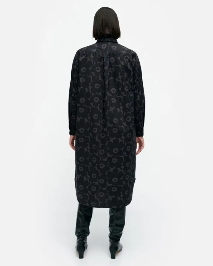 Marimekko Askare Mini Unikko Cotton Poplin Dress<Woman Dresses