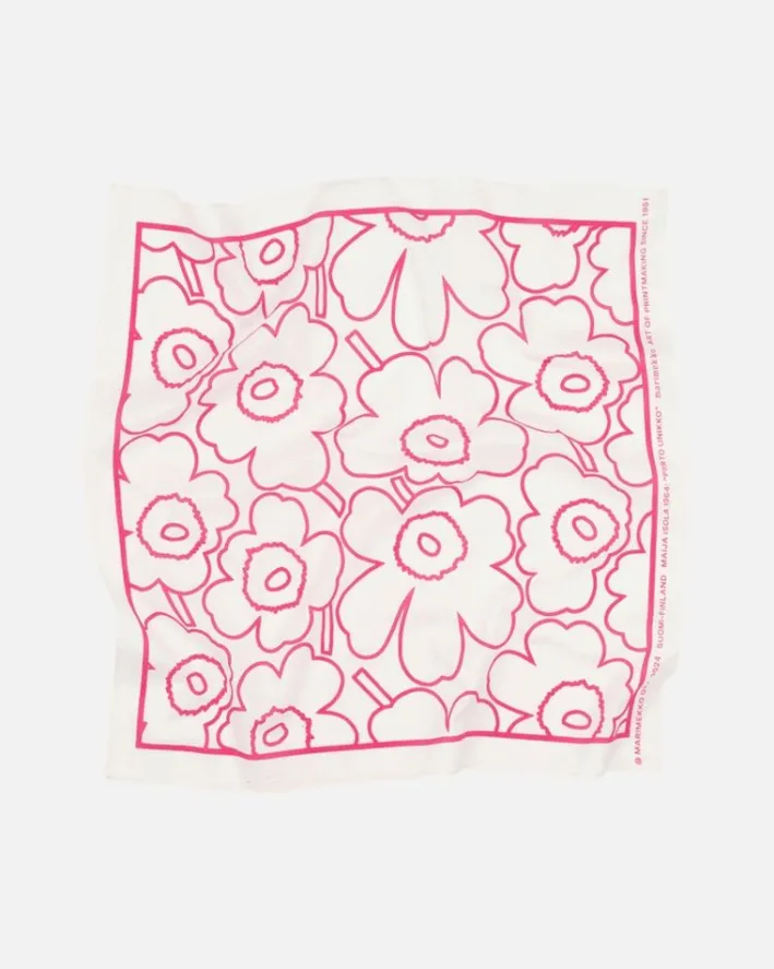 Marimekko Astrilli Piirto Unikko Bandana<Woman Scarves