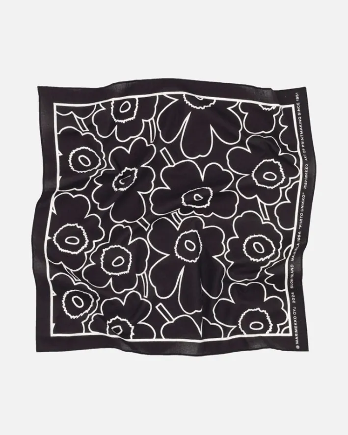 Marimekko Astrilli Piirto Unikko Bandana<Woman Scarves