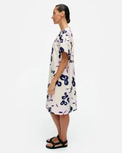 Marimekko Avomeri Poiminto Cotton Poplin Dress<Woman Dresses