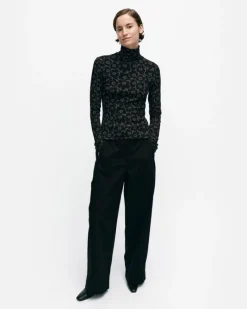 Marimekko Emali Unikko Turtleneck Shirt<Woman Tops & Tunics