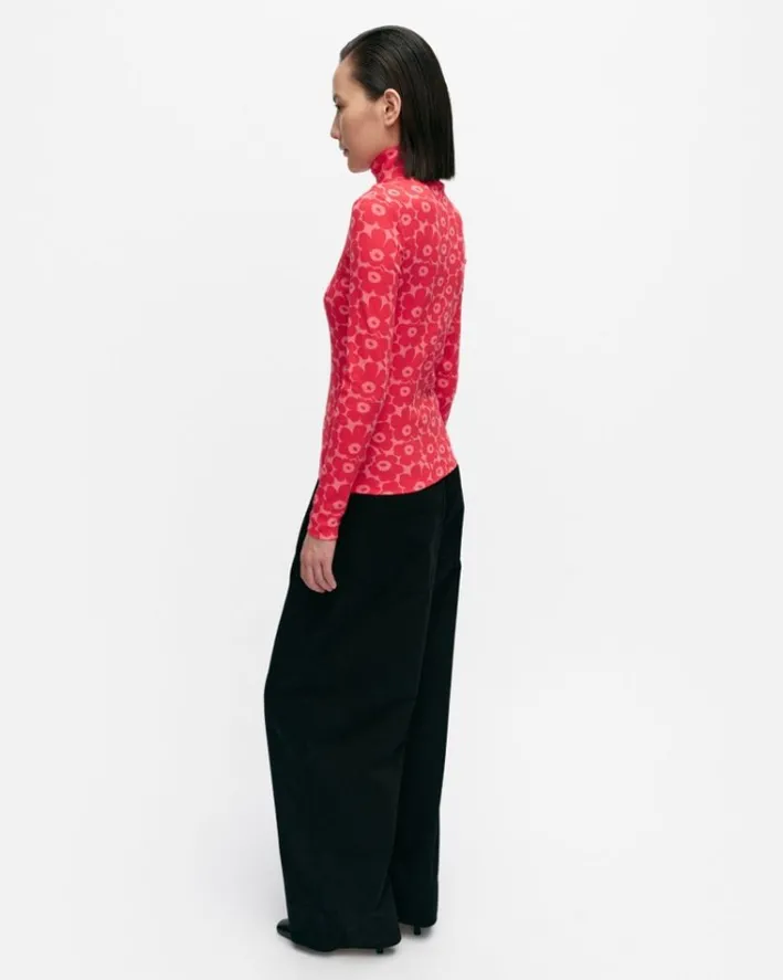 Marimekko Emali Unikko Turtleneck Shirt<Woman Tops & Tunics
