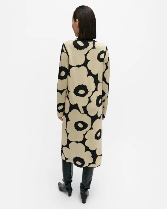 Marimekko Ennallaan Unikko Knitted Wool Dress<Woman Knits & Sweaters