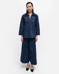 Marimekko Euleria Mini Unikko Blouse<Woman Tops & Tunics