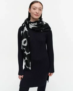 Marimekko Fiore Unikko Scarf<Woman Scarves