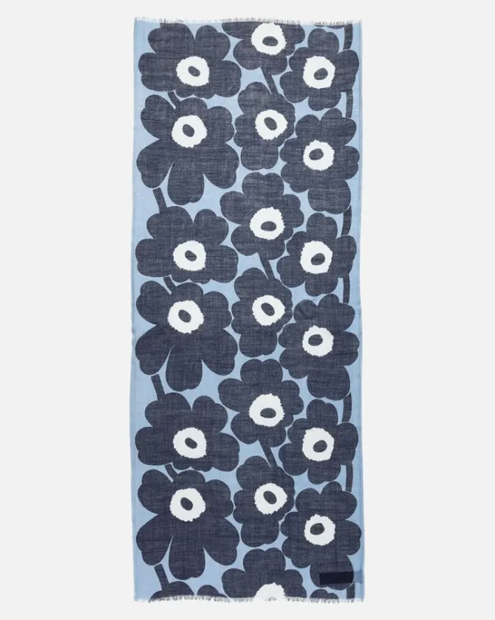 Marimekko Fiore Unikko Scarf<Woman Scarves