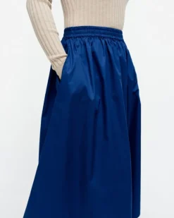 Marimekko Garrel Solid Cotton Poplin Skirt<Woman Skirts