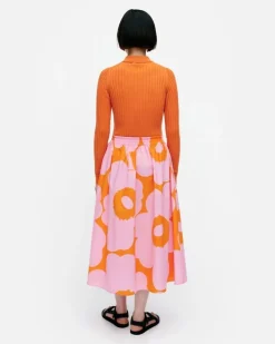 Marimekko Garrel Unikko Cotton Poplin Skirt<Woman Skirts