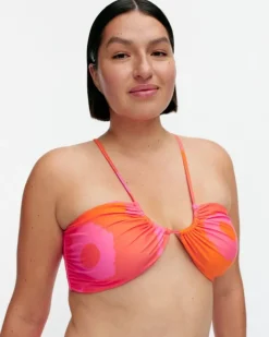 Marimekko Hiekka Unikko Bikini Top<Woman Swimwear