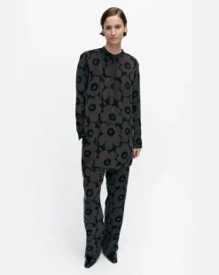 Marimekko Hurmaava Unikko Cupro Blouse<Woman Tops & Tunics