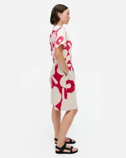 Marimekko Hyoky Unikko Cotton Linen Shorts<Woman Trousers