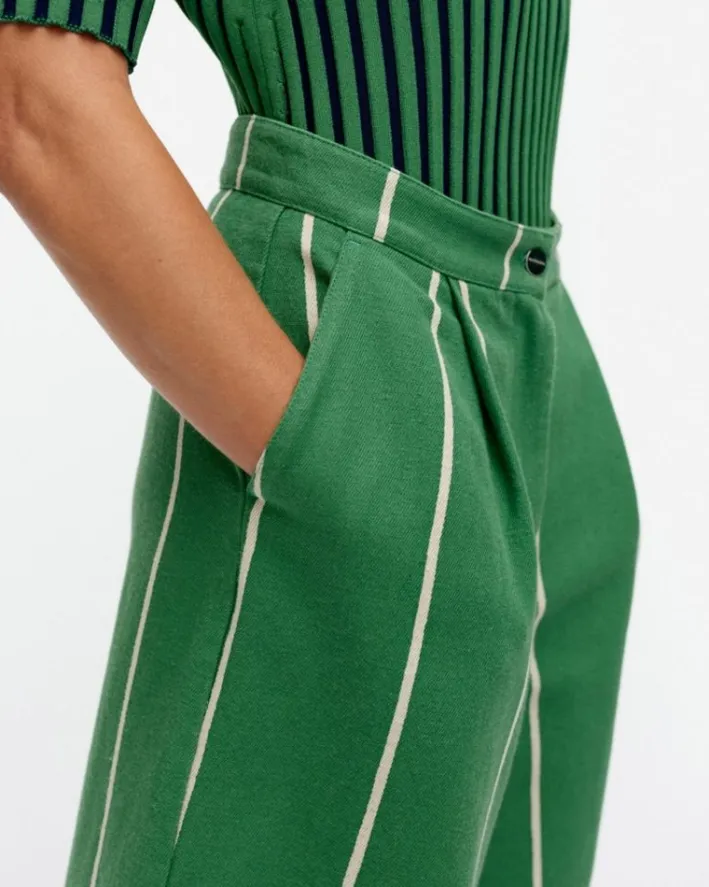 Marimekko Hyoky Vesi Cotton Linen Shorts<Woman Trousers