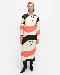 Marimekko Hyperbeli Uni Cotton Dress<Woman Dresses