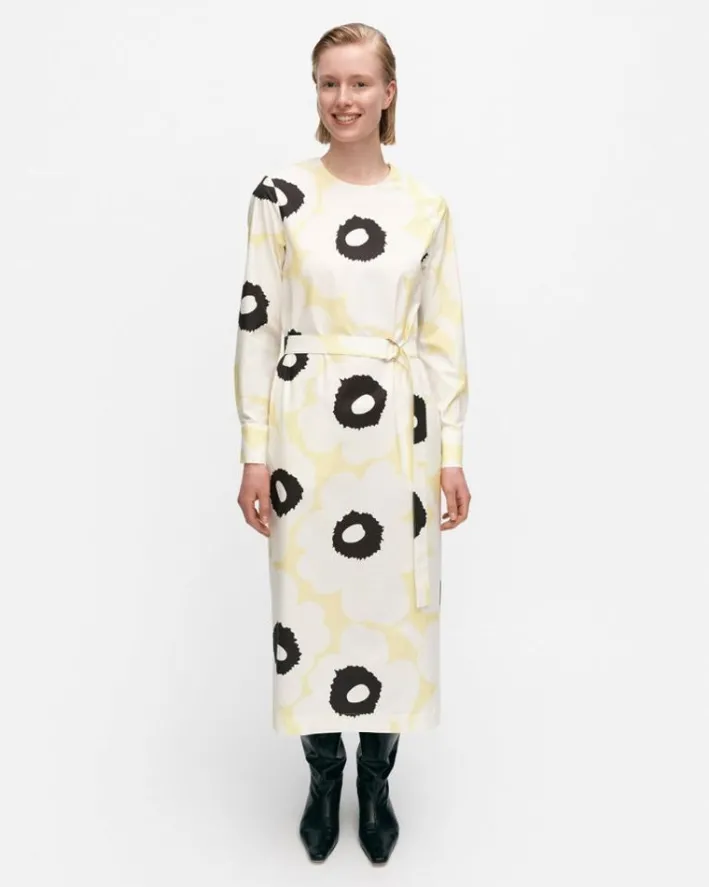 Marimekko Hyperbeli Unikko Cotton Dress<Woman Dresses