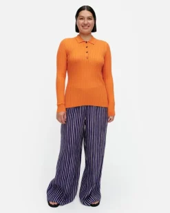 Marimekko Iitu Solid Knitted Wool Pullover<Woman Tops & Tunics