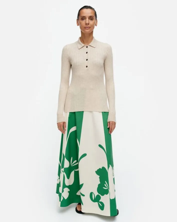 Marimekko Iitu Solid Knitted Wool Pullover<Woman Tops & Tunics