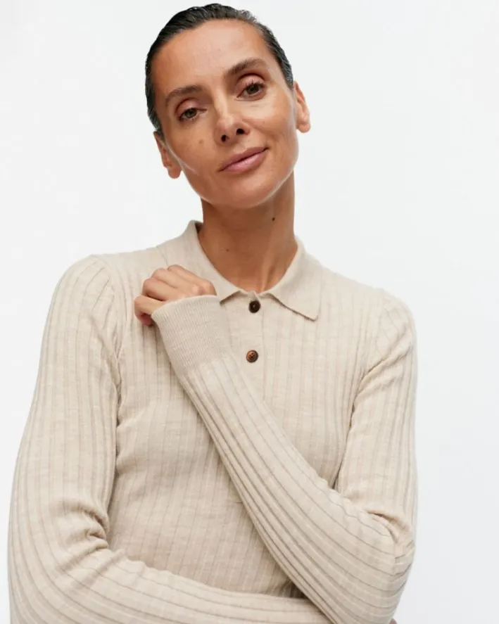 Marimekko Iitu Solid Knitted Wool Pullover<Woman Tops & Tunics