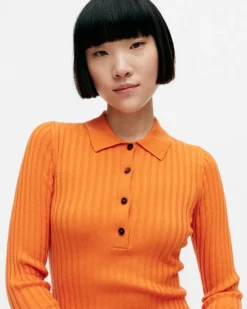 Marimekko Iitu Solid Knitted Wool Pullover<Woman Knits & Sweaters