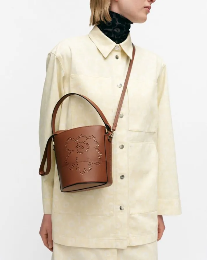 Marimekko Imprint Small Bucket Unikko<Woman Handbags