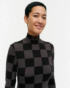 Marimekko Jakala Kukko Ja Kana Turtleneck Shirt<Woman Tops & Tunics