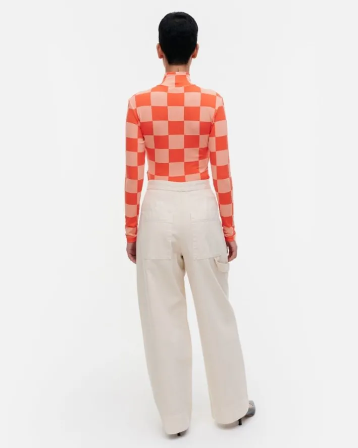 Marimekko Jakala Kukko Ja Kana Turtleneck Shirt<Woman Tops & Tunics