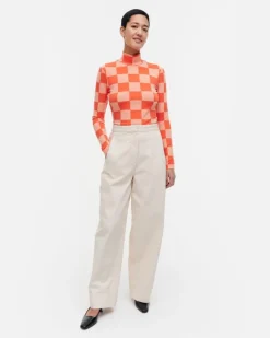 Marimekko Jakala Kukko Ja Kana Turtleneck Shirt<Woman Tops & Tunics