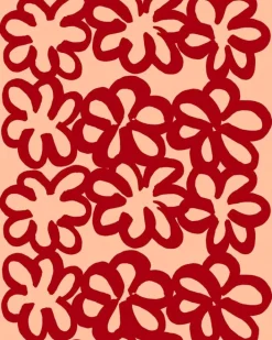 Marimekko Jattikukka Cotton Fabric<Woman Printed Fabrics