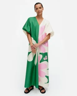 Marimekko Karkelo Kolmikko Cotton Dress<Woman Dresses
