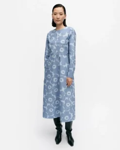 Marimekko Katse Unikko Cotton Poplin Dress<Woman Dresses