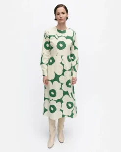 Marimekko Katse Unikko Cotton Poplin Dress<Woman Dresses