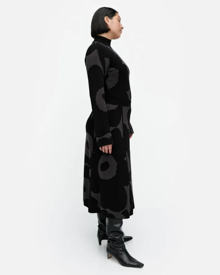Marimekko Kaukainen Unikko Knitted Skirt<Woman Knits & Sweaters