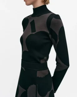 Marimekko Kaukainen Unikko Knitted Skirt<Woman Knits & Sweaters