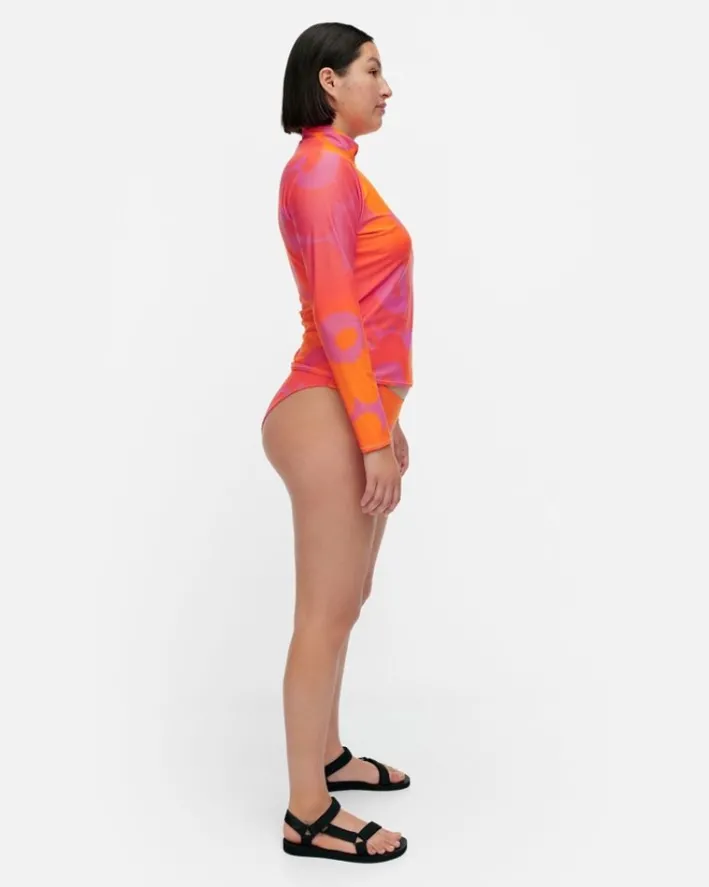 Marimekko Kelluja Unikko Swim Shirt<Woman Swimwear