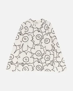 Marimekko Kioski Biitti Pieni Piirto Unikko Jersey Top<Woman Unisex