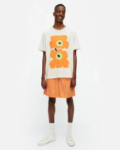 Marimekko Kioski Embla Unikko Placement T-Shirt<Woman Tops & Tunics