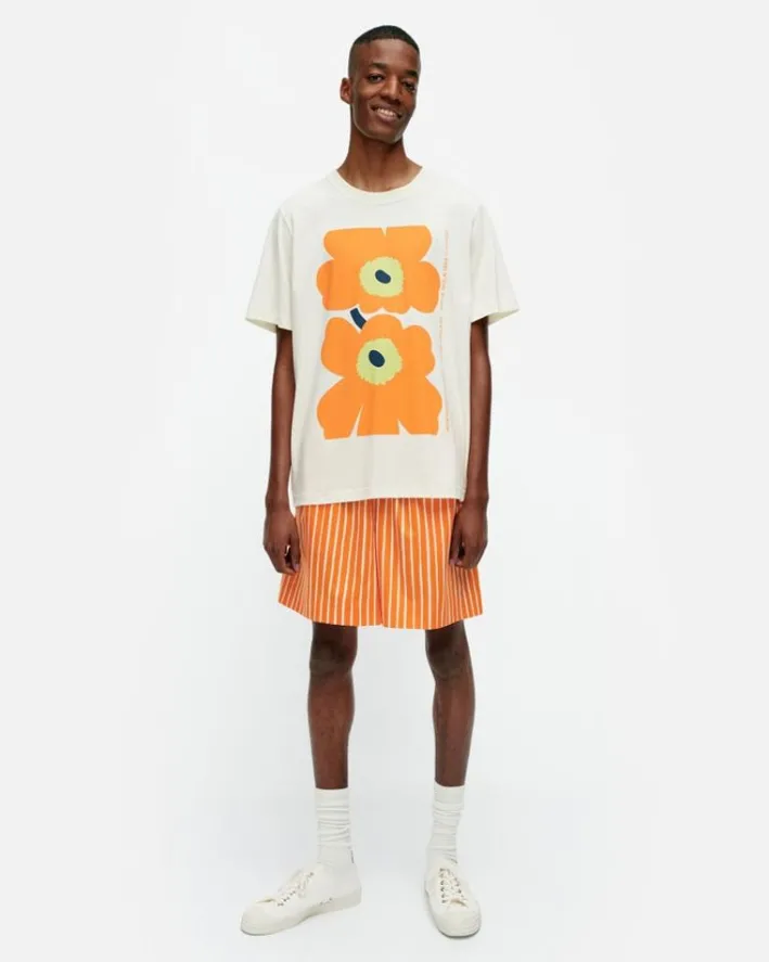 Marimekko Kioski Embla Unikko Placement T-Shirt<Woman Tops & Tunics