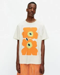 Marimekko Kioski Embla Unikko Placement T-Shirt<Woman Tops & Tunics