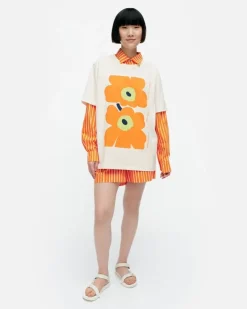 Marimekko Kioski Embla Unikko Placement T-Shirt<Woman Tops & Tunics