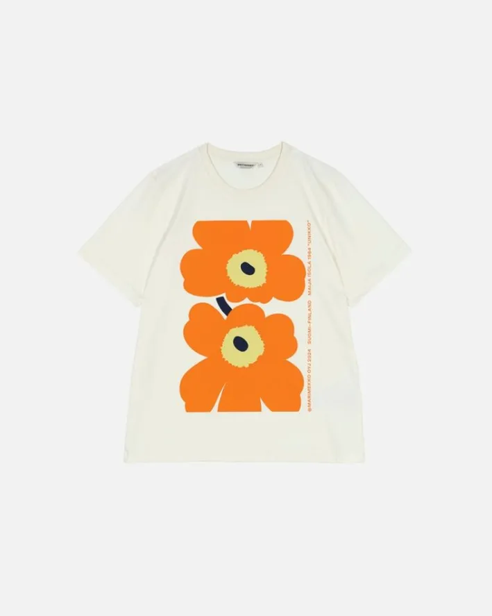 Marimekko Kioski Embla Unikko Placement T-Shirt<Woman Tops & Tunics