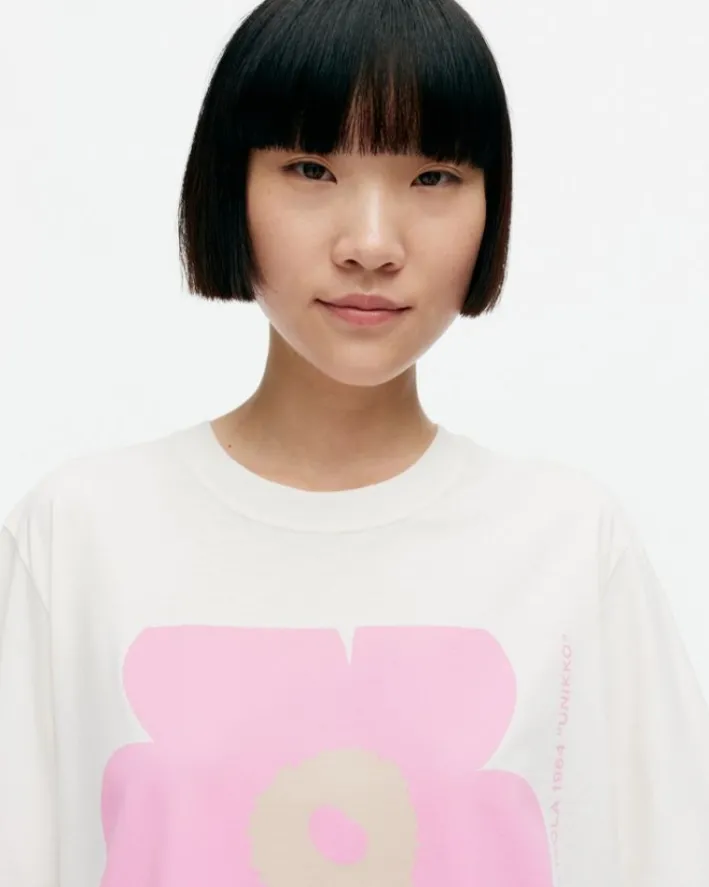Marimekko Kioski Embla Unikko Placement T-Shirt<Woman Tops & Tunics