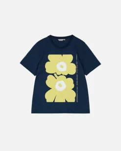 Marimekko Kioski Embla Unikko Placement T-Shirt<Woman Tops & Tunics