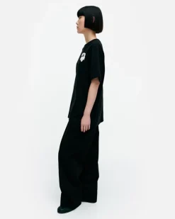 Marimekko Kioski Embla Unikko Placement T-Shirt<Woman Tops & Tunics