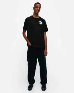 Marimekko Kioski Embla Unikko Placement T-Shirt<Woman Unisex