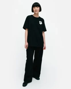Marimekko Kioski Embla Unikko Placement T-Shirt<Woman Unisex