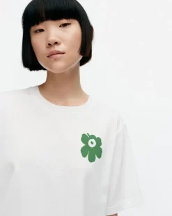 Marimekko Kioski Embla Unikko Placement T-Shirt<Woman Unisex