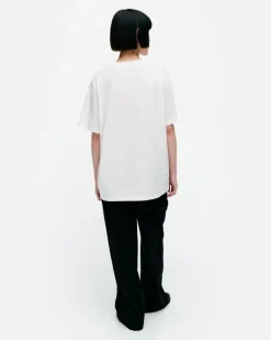 Marimekko Kioski Embla Unikko Placement T-Shirt<Woman Unisex